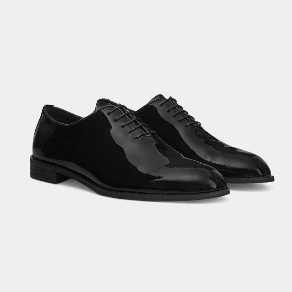 Classic Black Men's Dress Shoes